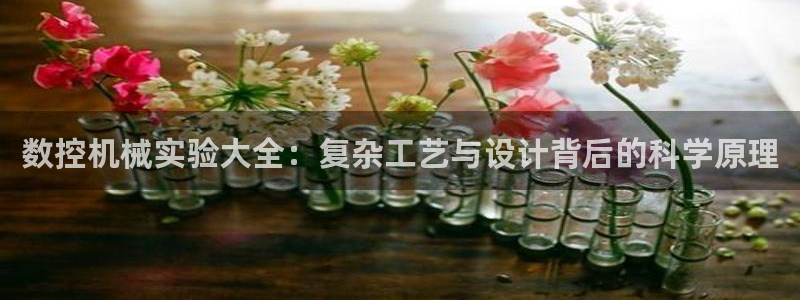 天辰娱乐44516：数控机械实验大全：复杂工艺与设计背后的科学原理