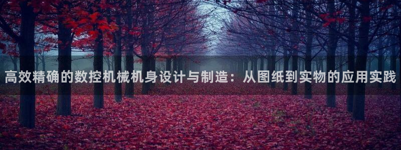 天辰娱乐指尖所：高效精确的数控机械机身设计与制造：从图纸到实物的应用实践