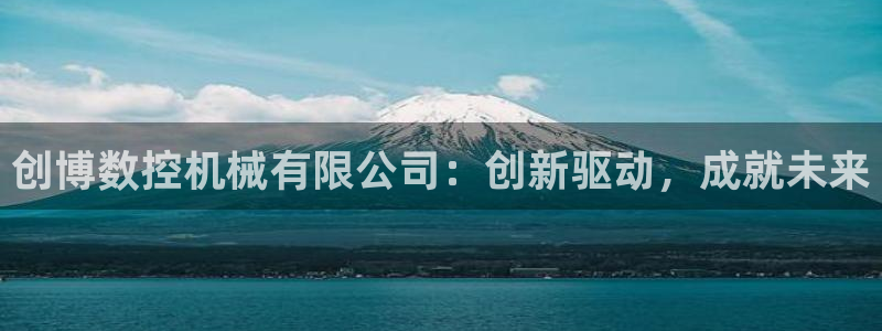 天辰天富娱乐：创博数控机械有限公司：创新驱动，成就未来