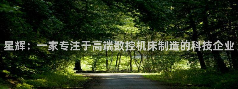 天辰注册娱乐:星辉:一家专注于高端数控机床制造的科技企业